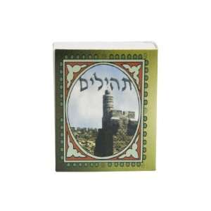  4cm book of Tehillim with green background Everything 