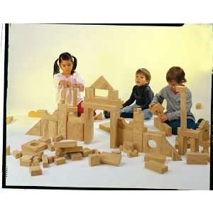  Softwood Blocks 4cm x 152 pcs Toys & Games