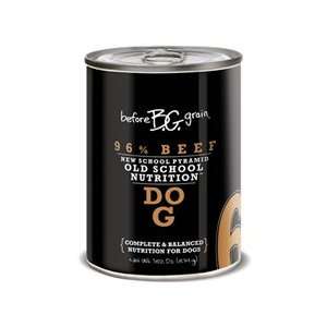  Before Grain Beef Can Dog Food 13.2 oz (12 in case) Pet 