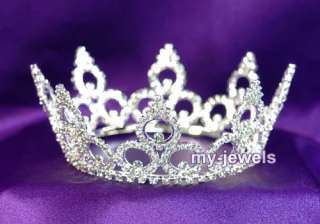 Bridal Party Pageant Crystal Tiara Crown T1022  