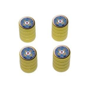  United States Coast Guard   Tire Rim Valve Stem Caps 