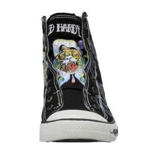 ED HARDY HIGHRISE 100 MENS HIGH TOP SNEAKER SHOES  