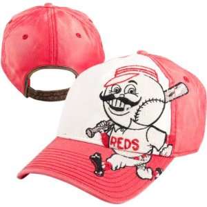  Cincinnati Reds Baller Slouch Washed Twill Adjustable Hat 