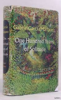 One Hundred Years of Solitude   Gabriel Garcia Marquez   1st/1st 