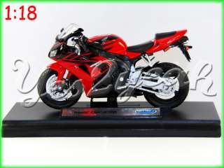 1861 118 Honda CBR1000RR 06 07 Red Motorcycle Model  