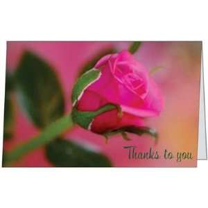  Thanks Thank You Blank Inside Rose Beautiful Friend 