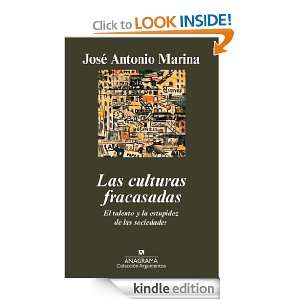   de las sociedades (Argumentos) (Spanish Edition) José Antonio Marina