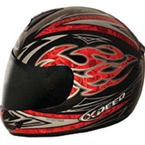  Xpeed XF 507 Torture Multi Helmet   X Large/Black/Red 