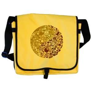  Messenger Bag Symbolic Yin Yang 