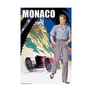  Monaco Mens 50s Fashion II 20x30 poster
