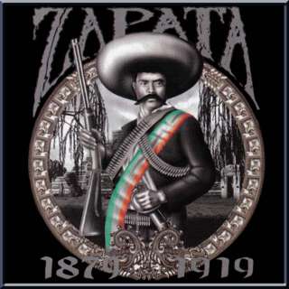 Zapata Mexican Revolution LONG SLEEVE T SHIRT 3X,4X,5X  