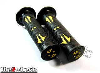 Motorcycle Handlebar Soft Rubber Hand Grips Spike 7/8”  