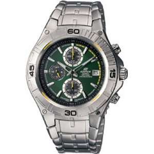  Casio EF 520D 3A Casio Edifice EF520D 3A Green Dial 