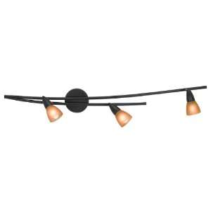 Access Lighting 52149 ORB/AMB Iris Wall Fixture, Oil Rubbed Bronze 