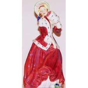  Royal Doulton Christmas Morn HN1992 Lady Figurine 