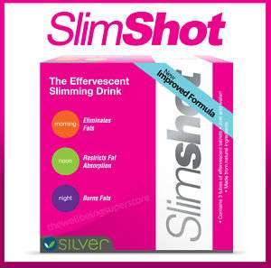 NEW SILVER SLIMSHOT 10 Day Supply Effervescent Slimming  