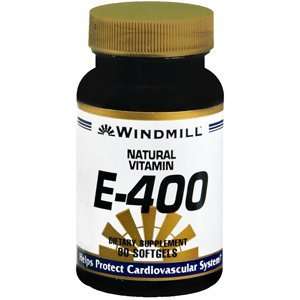 WINDMILL VITAMIN E 400 IU SOFTGEL NA 90 EACH Health 