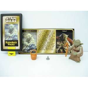  Star Wars 1998 POTF Flashback Yoda Toys & Games