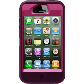 Genuine OtterBox Defender Series Case for iPhone 4 & 4S   Peony Pink 