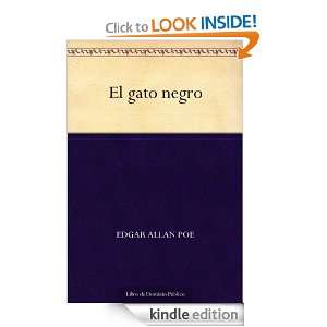 El gato negro (Spanish Edition) Edgar Allan Poe  Kindle 