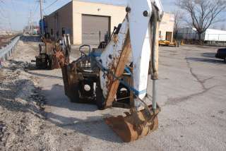   BACKHOE ATTACHMENT, BROKEN CYLINDER, 811 8111 NEW STYLE INV1151