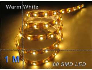 1M 60 SMD LED Warm White Light Strip WaterProof 260 lm  