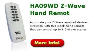 WDHA12R Z Wave Wireless Gateway Remote ZWAVE  