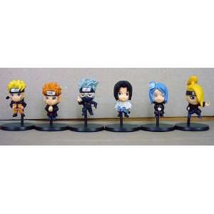  Naruto 2 inch Pain and Kakshi Arc Set of 6 Figures Toys & Games