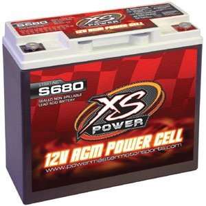  XS Power S680 12V AGM Battery 300 CCA Automotive