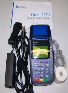 Verifone Omni 3750 Credit Card Terminal  
