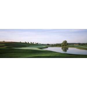  Pond in a Golf Course, the Meadows Golf Course, Dubuque 