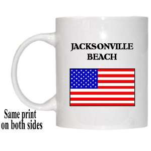  US Flag   Jacksonville Beach, Florida (FL) Mug 