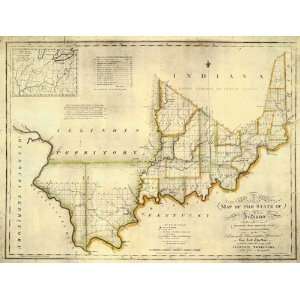  The State of Indiana, 1817 Arts, Crafts & Sewing