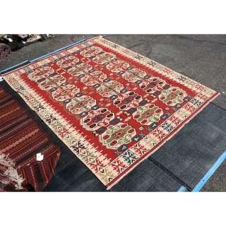 9ft x 12ft Hand Knotted China Kilim Rug  MR11066  