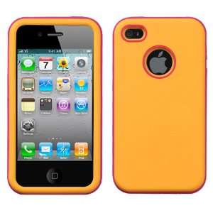  Yellow ActiveTime Skin Cover For APPLE iPhone 4S/4/4G 