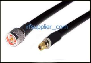 Type Plug to RP SMA Plug Pigtail Cable LMR 400 5M  