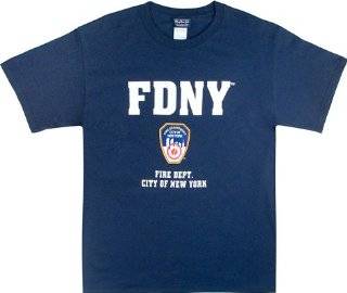 6647 OFFICIALLY LICENSED FDNY T SHIRT