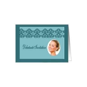  Debutante Invitation / Design / Photo card / Green Card 