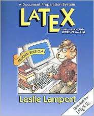 LaTeX A Document Preparation System, (0201529831), Leslie Lamport 