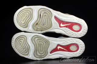 1996 Vtg Nike Air Max Uptempo 3 BLACK WHITE RED 16  