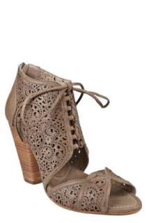  Bernardo Farfalla Mid Heel Sandal   Nougat Taupe Clothing