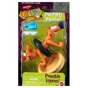  CatDog Pool Party Paradise Poseable Figures 4 Toys 
