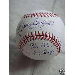 Jesse Barfield Jays 86 Al Hr Champ Official Signed Ball   Autographed 