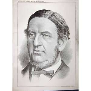  Portrait William Vernon Harcourt Bailie 1880 Glasgow