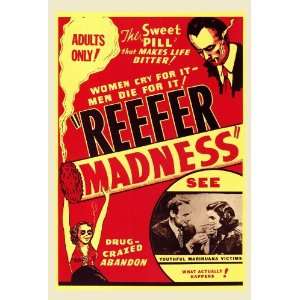  Reefer Madness (1938) 27 x 40 Movie Poster Style A