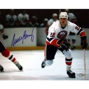  Mike Bossy Skate Up Ice Photograph Memorabilia