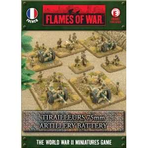  French Tirailleurs 75mm Artillery Battery Toys & Games