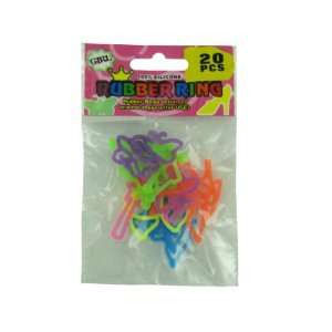  20 pack silly rings assorted shapes   Pack of 72 Kitchen 