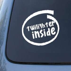 TWILIGHTER INSIDE   Car, Truck, Notebook, Vinyl Decal Sticker #2190 