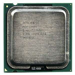    Intel Pentium 4 505 2.66GHz 533MHz 1MB Socket 775 CPU Electronics